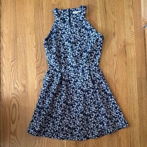 Copper Key Navy Floral Mini Dress